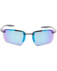 Maui Jim - Ho'Ókipa Ultra Round-Frame Sunglasses - Lyst