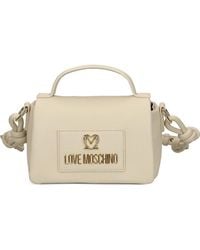 Love Moschino - Sac À Bandoulière À Plaque Logo - Lyst
