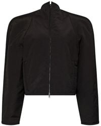 MM6 by Maison Margiela - Zipped Cropped Jacket - Lyst