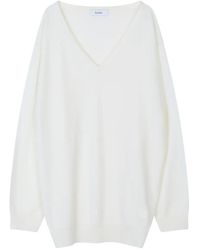 Stylein - V-Neck Drop-Shoulder Sweater - Lyst