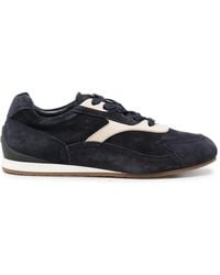 Ferragamo - Gancini-Plaque Panelled Sneakers - Lyst