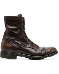 Officine Creative - Stiefeletten Mit Schnürung - Lyst