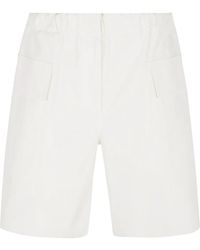 Jil Sander - Bermudas De Algodón - Lyst