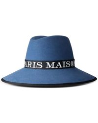 Maison Michel - Kate Felt Fedora Hat - Lyst