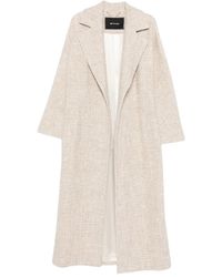 Kiton - Karierter Mantel Mit Fallendem Revers - Lyst