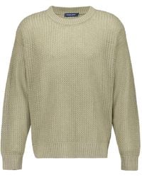 Frescobol Carioca - Knitted Crew-Neck Sweater - Lyst