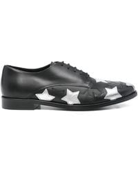 STEFAN COOKE - Star Jazz Leather Lace-Up Shoes - Lyst