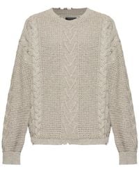 AllSaints - Tenter Crew-Neck Sweater - Lyst