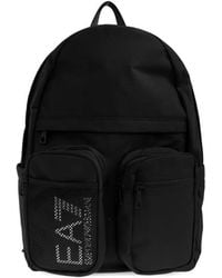 EA7 - Sac À Dos À Poche Logo - Lyst