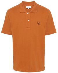 Maison Kitsuné - Bold Fox Head Patch Comfort Polo - Lyst