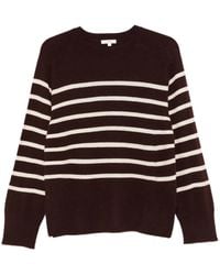 Yerse - Gestreifter Pullover mit rundem Ausschnitt - Lyst