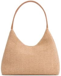 Mansur Gavriel - Candy Raffia Shoulder Bag - Lyst