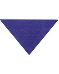 Bompard - Bufanda Sacha Triangular De Punto De Ochos - Lyst