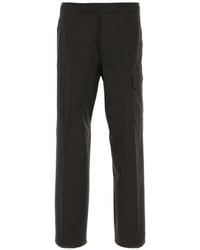 Stone Island - Straight-Leg Trousers - Lyst
