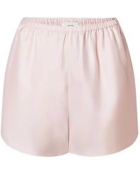 Loulou de Saison - Elastic-Waist Shorts - Lyst