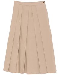 Emporio Armani - Cotton Long Skirt - Lyst