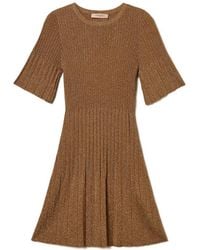Twinset - Lurex Knitted Dress - Lyst