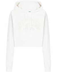Gcds - Felpa Con Cappuccio E Logo - Lyst