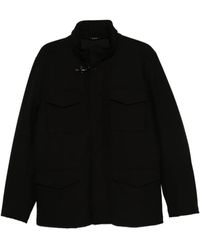 Fay - Jacke mit Klappentasche und Knebelverschluss - Lyst