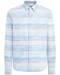 Missoni - Camisa con diseño en zigzag - Lyst
