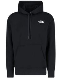 The North Face - Logo-Embroidered Hoodie - Lyst