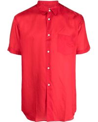 Comme des Garçons - Short-sleeves Classic-collar Shirt - Lyst