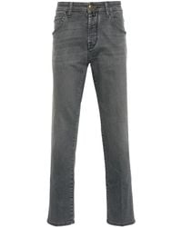 Jacob Cohen - Vaqueros Scott slim de talle bajo - Lyst