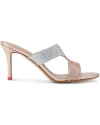 Nicoli - Janick Crystal-embellished Sandals - Lyst