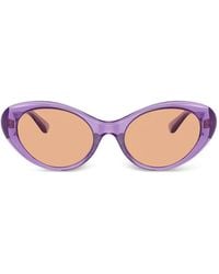Versace - Cat-Eye Frame Sunglasses - Lyst