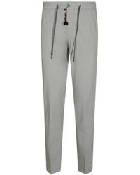 Marco Pescarolo - Pantalon Caracciolo À Lien De Resserrage - Lyst