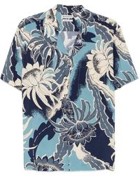 JW Anderson - Floral-Print Camp-Collar Shirt - Lyst