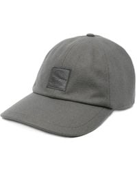 Stone Island - Logo-Plaque Cap Hat - Lyst