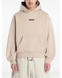 Fear Of God - Logo-Plaque Pouch-Pocket Hoodie - Lyst