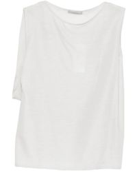 Dusan - Draped-Detail Blouse - Lyst