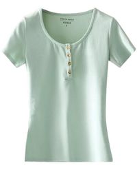 Guess - X North Sails Ribbed-Knit T-Shirt - Lyst