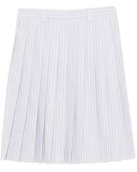 Miu Miu - Cotton Midi Skirt - Lyst