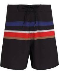 Osklen - Surf Tex Striped Swim Shorts - Lyst