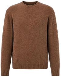 Roberto Collina - Crew-Neck Knitted Sweater - Lyst