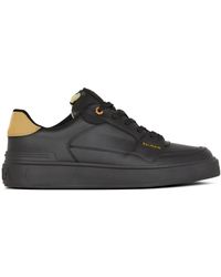 Balmain - Leather B-Court Flip Sneakers - Lyst