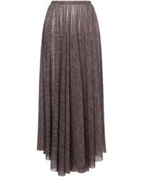 Philosophy Di Lorenzo Serafini - Asymmetric Midi Skirt - Lyst