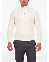 Gran Sasso - Button-Fastening Sweater - Lyst