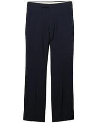 Prada - Wool And Mohair Pants - Lyst