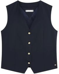 Tommy Hilfiger - Chaleco Timeless Con Botones - Lyst
