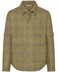 Thom Browne - Hunting Tweed Shirtjack - Lyst