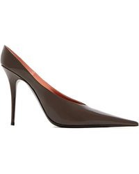 AMINA MUADDI - Escarpins Anok 105 Mm À Bout Pointu - Lyst