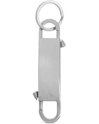 Rick Owens - Engraved-Logo Spike-Detail Keychain - Lyst