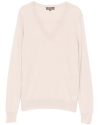 N.Peal Cashmere - Phoebe V-Neck Jumper - Lyst