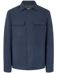 Eleventy - Flap-Pocket Shirt Jacket - Lyst