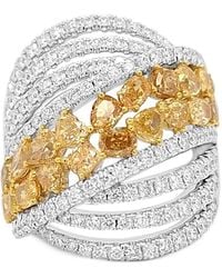 HYT Jewelry - Cocktail Diamond Ring - Lyst