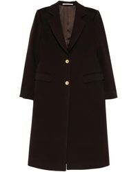 Tagliatore - Manteau Mi-Long Droit - Lyst